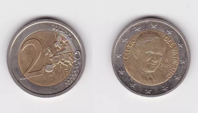 Vatikan 2009 2 Euro Kursmünze Papst Benedikt XVI. (166469)