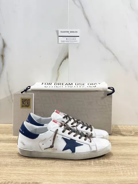 Superstar blanc bleu hotsell