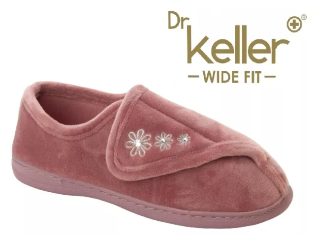 Dr keller wide top fit mens slippers