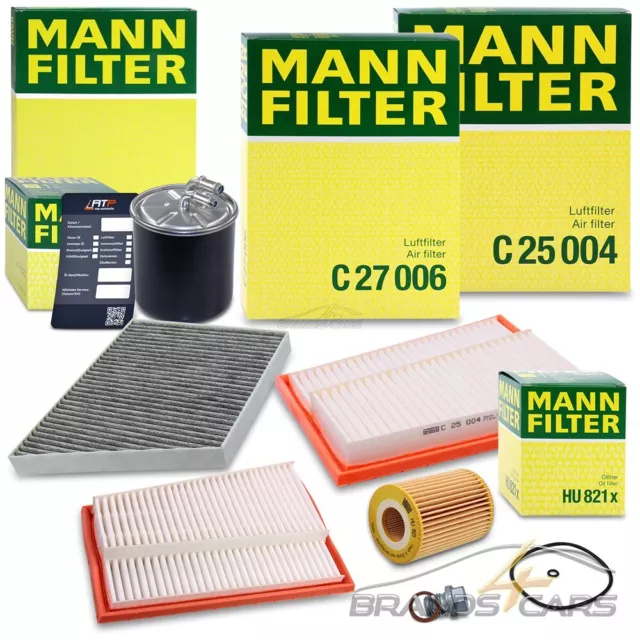 Mann-Filter Inspektionspaket Filtersatz B Für Mercedes E-Klasse W211 280-320 Cdi