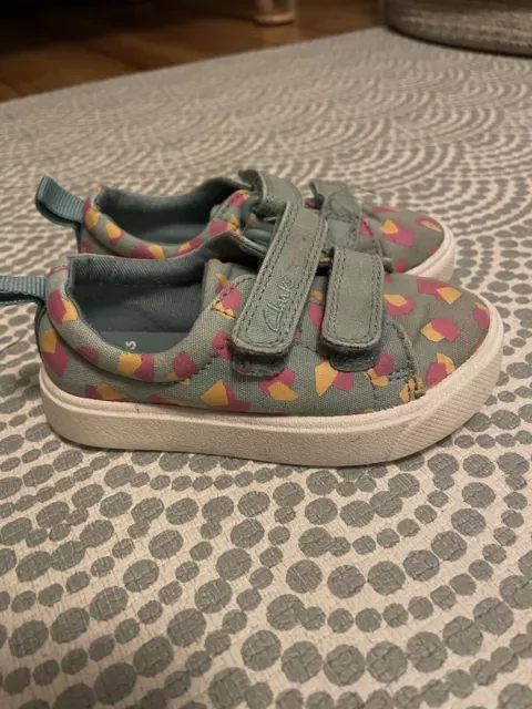 GIRLS CLARKS DOODLES Pink Sandals Size 8.5 0.99 PicClick UK