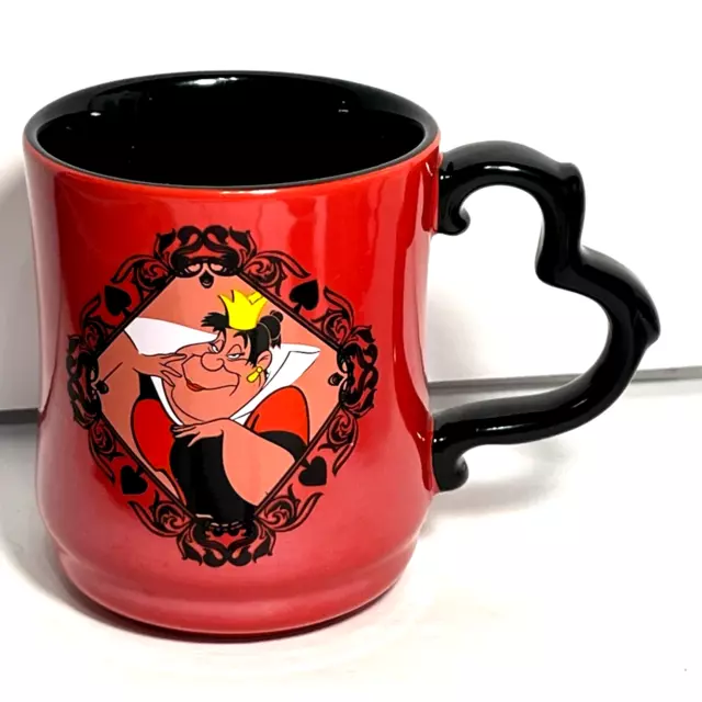 DISNEY ALICE IN Wonderland Queen of Hearts Off With Their Heads Coffee ...