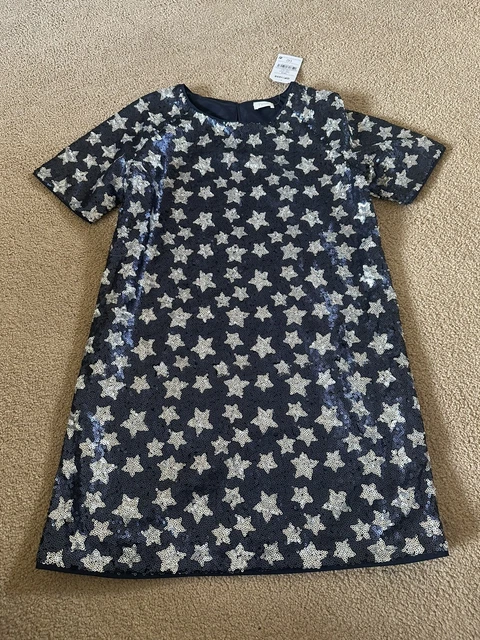 Girls Next Star Sequin Tunic Dress BNWT Age 10 Years