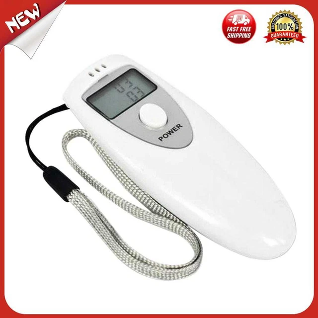es Portable Mini LCD Digital Breath Alcohol Tester Breathalyzer Alarm Detector