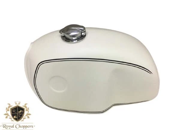 Réservoir Essence Pour BMW R100/R90/R80/R75 – Acier Peint Noir Et Argent – Neuf