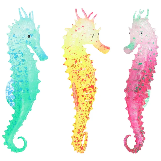 3Pcs artificial moving fish Aquarium Floating Decor Jelly Fish Tank Floating