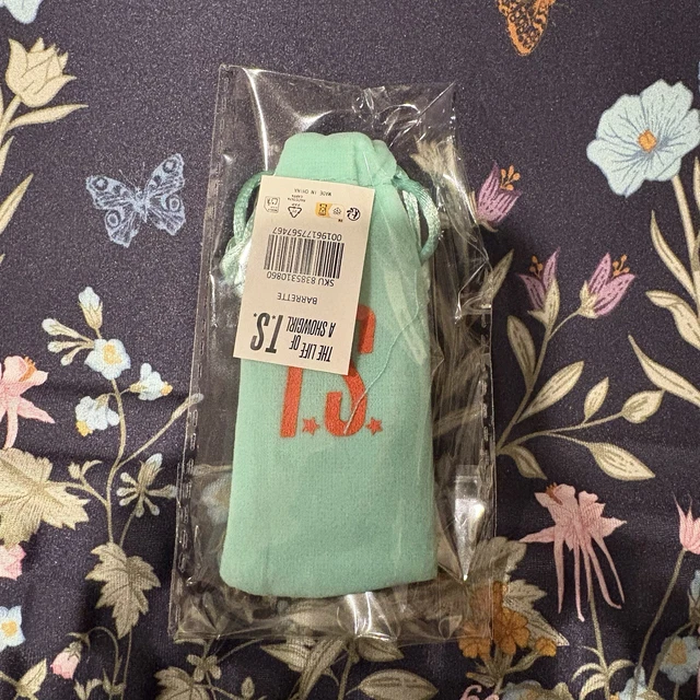 TAYLOR SWIFT THE Life of a Showgirl Barrette Hair Clip Mint 