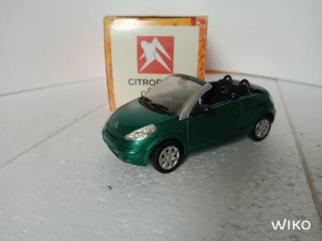 1/43    NOREV   Citroën  C Pluriel  verte   avec boite