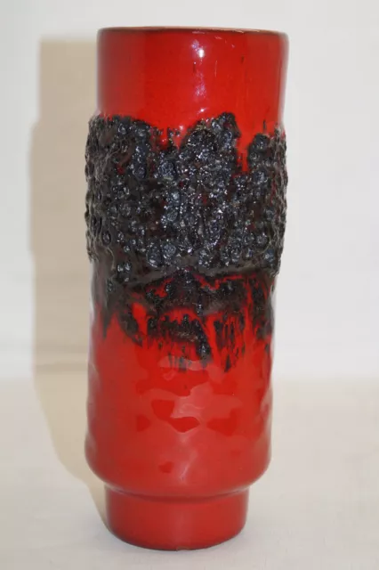 Kreutz Keramik-Fat Lava-pottery vase 404 70er Jahre Design höhe 19cm