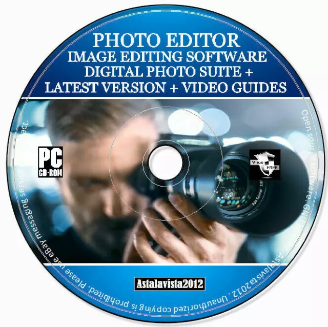 Software de fotografía profesional editor de imágenes digitales ilustrador pintor - PC MAC