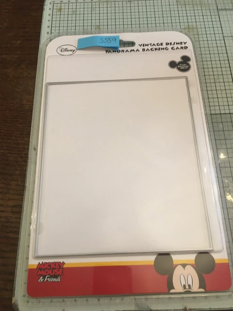 Disney Panorama Trägerkarte aus Mickey Mouse Sammlung Würfelset Ref.5559