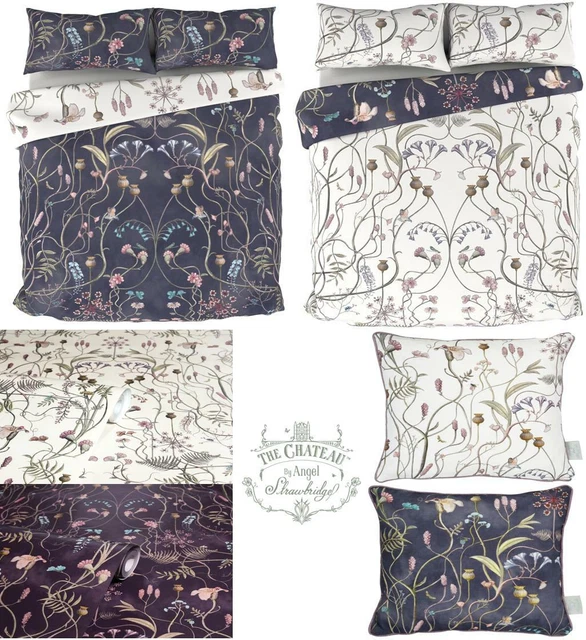 THE CHATEAU ANGEL Strawbridge WILDFLOWER Cushions Bedding Sets Or