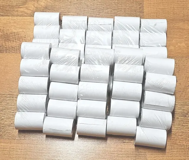 Freccia 2 1/4 inch x 50ft Thermal Cash Receipt Paper Rolls - 50 Count New