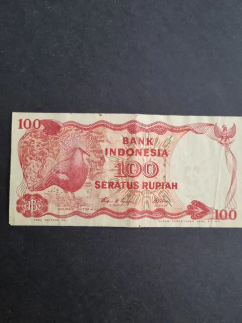 Indonesia P122 100 Rupiah 1984