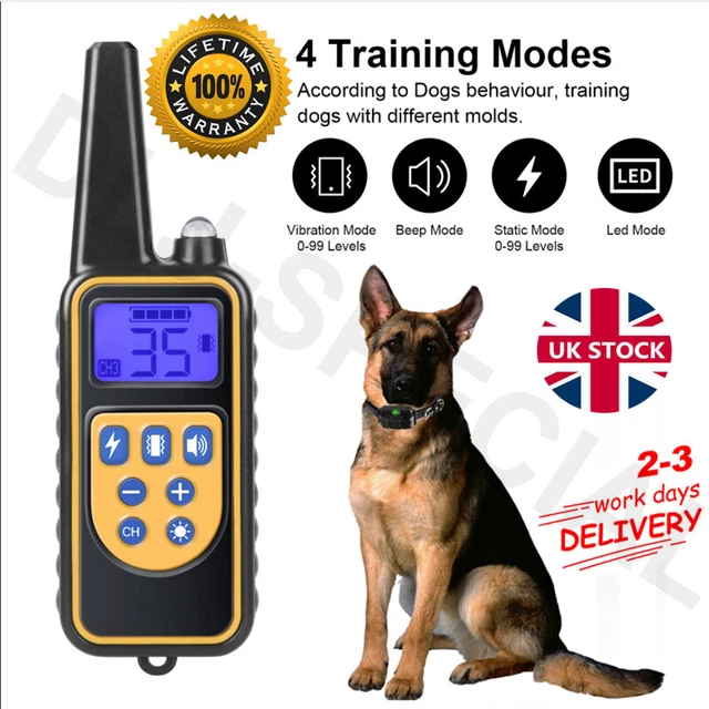 800M ELECTRIC PET Dog Training ECollar AntiBark Obedience Remote