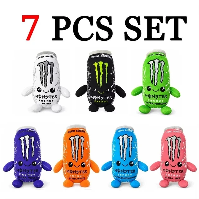 MONSTER ENERGY CAN Plush Toy Cute Soft Stuffed Drink Plushie Doll Gift ...