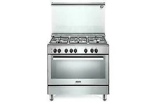 Delonghi PEMX96ED Cuisine 90X60 5 Brûleurs Four Multifunz. 87L. CL La Inox
