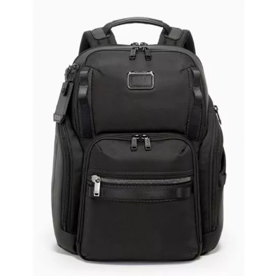 TUMI Alpha Bravo Search Backpack Business Bag sports travel 232789D Black NEW