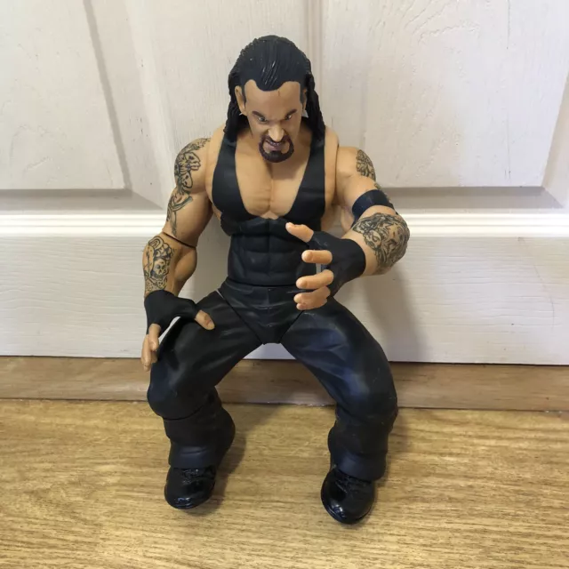 Jakks 2005 WWE Wrestling Ring Giants The Undertaker 14" Poseable Figure