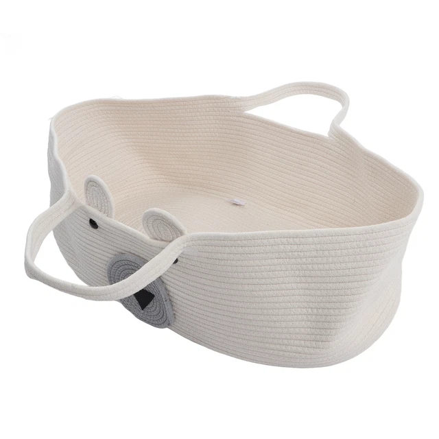 (Type 2)Berceau Pour Bébé En Coton Rangement Pour Bébé Mignon Portant Un