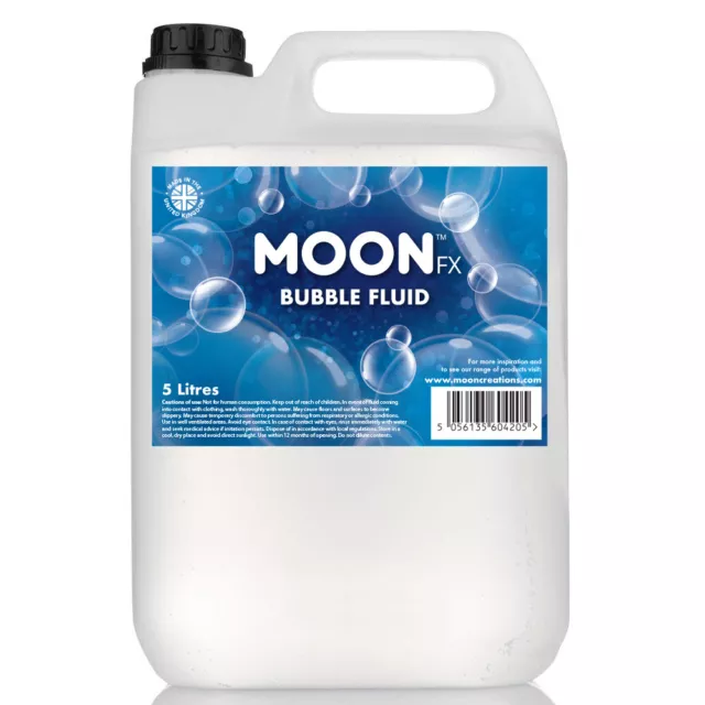 MoonFX Professional Bubble Fluid 5L - Pro Bubble Fluid