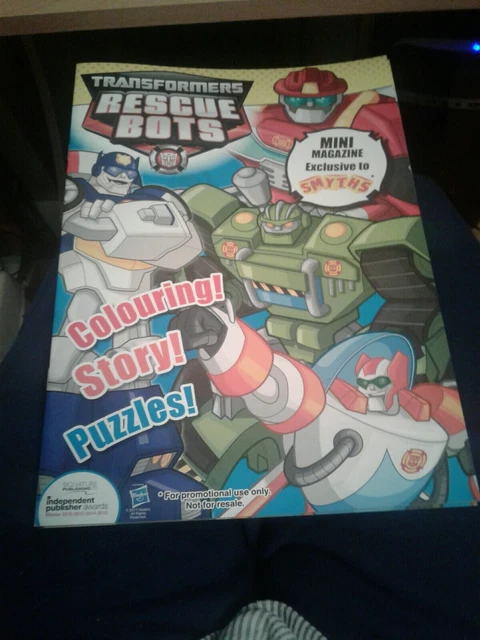 TRANSFORMERS RESCUE BOTS Promotional Mini Magazine Smyths