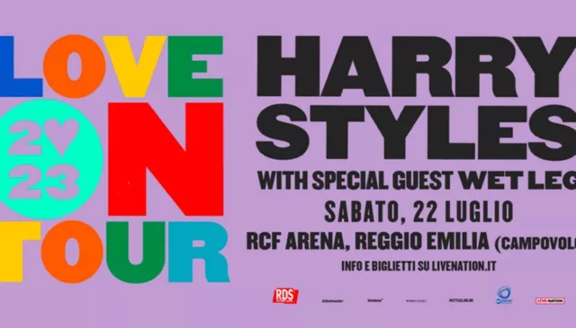 biglietti concerto Harry Styles Reggio Emilia