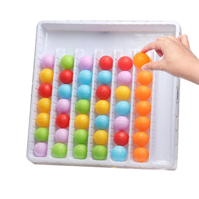 COLOR SORTING BALL Sensory Game Interactive Puzzle Educational Board