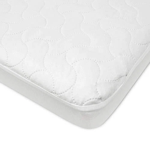 American Baby Company Waterproof Fitted Crib and Protective Mattress Pad Cove...