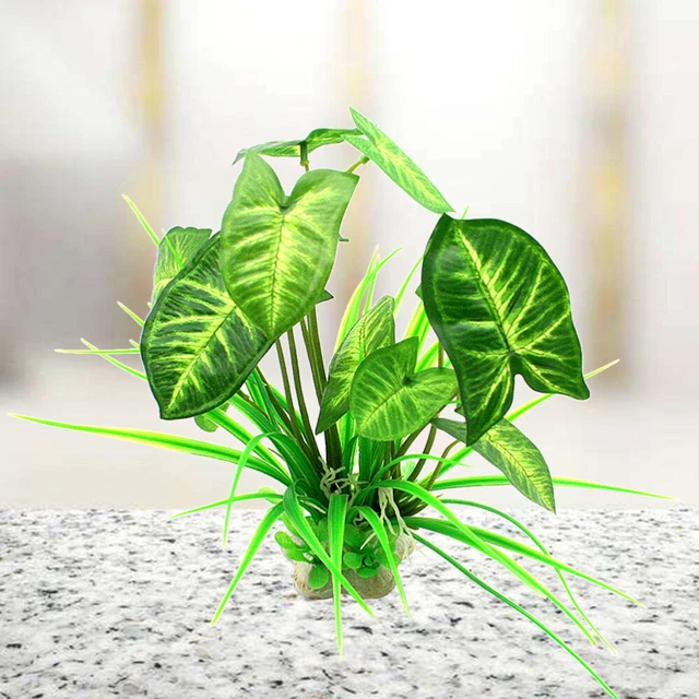 2pcs Aquarium Pflanzen Dekoration Künstliche Pflanzen für Aquarien Aquarium
