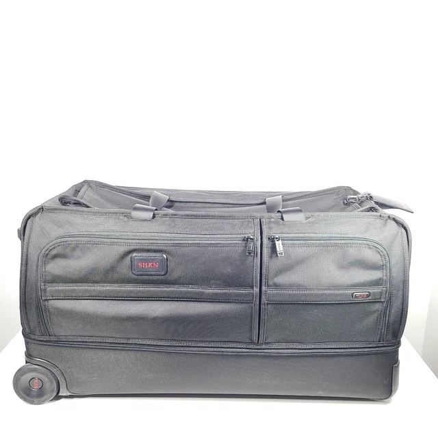 Tumi ALPHA 30" Large Split Wheeled Duffel Bag Gen 4.3 Black Luggage