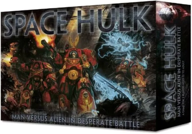 SPACE HULK - MAN VS ALIEN IN DESPERATE BATTLE game Brand New *Factory Sealed*