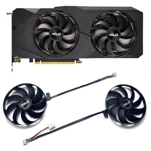 Video Card Rtx 2060 Rakstore CF7525U12D Graphics Card Cooling Fan