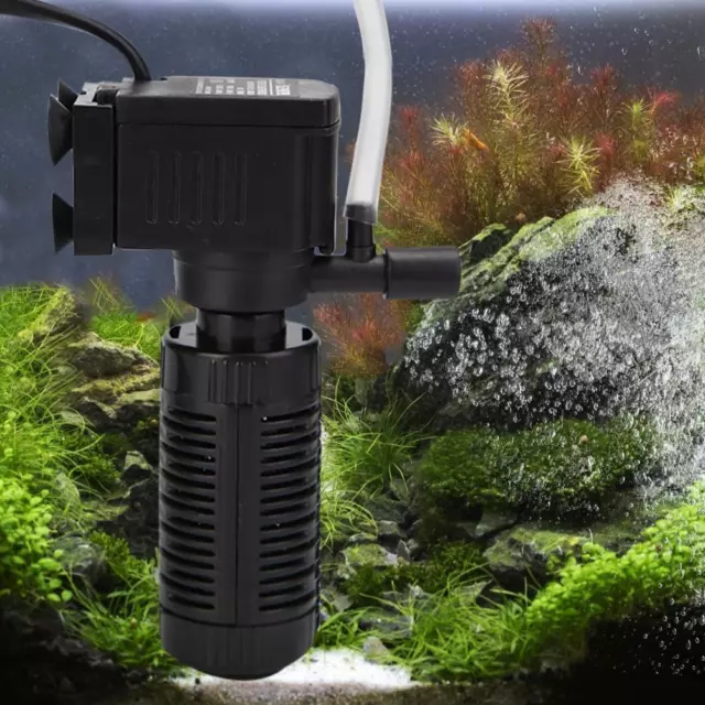 fr Low Noise Efficient Aquarium Water Oxygen Pump Submersible Pump for Fish Tank