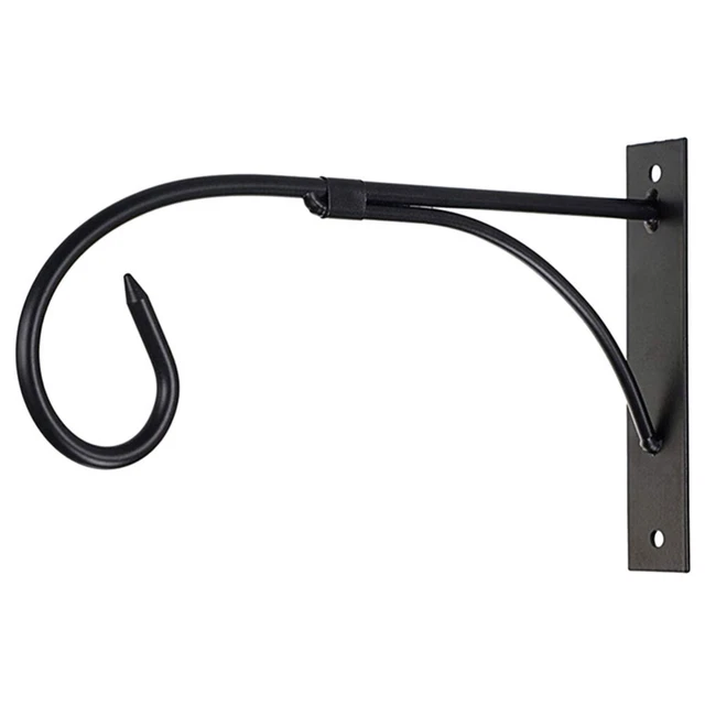 Support Mural Pour Haltères – Acier Carbone Noir – 11x10x8,3 Cm – Rangement Vertical Gain De Place – Pour Salle De Sport