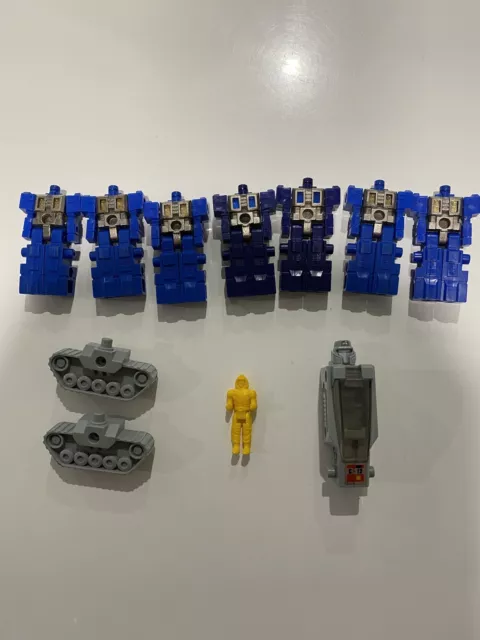 ROBOTECH ROBOLINKS Takara BLOCKMAN ROBOT FIGURES 1984