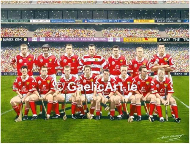 Cork All-Ireland Senior Hurling Champions 1999: Limited Edition GAA Print