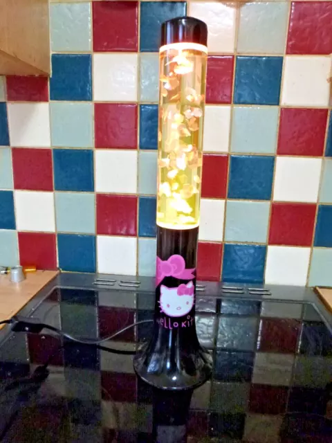 Hello kitty glitter lamp deals