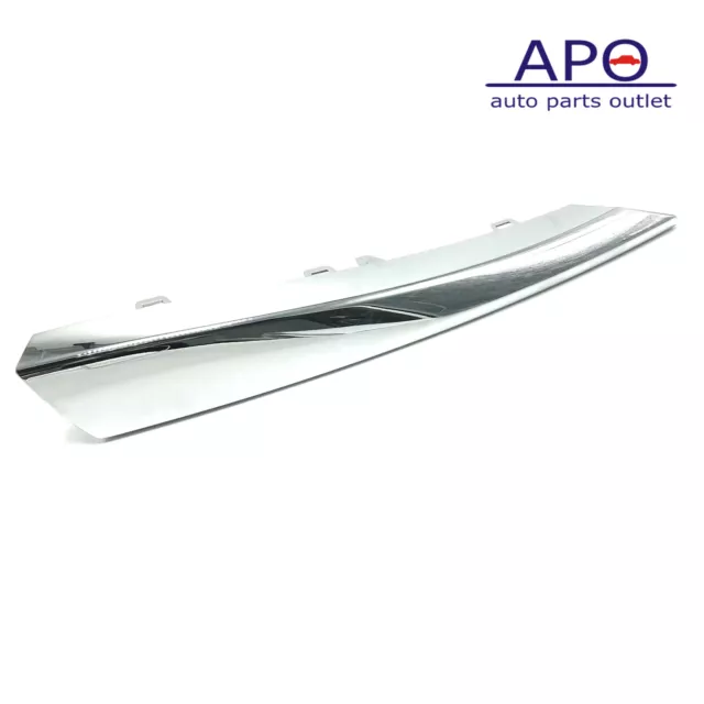 Passenger Right Side Grille Trim Chrome JA1039100 C2Z13205 For Jaguar XF 2012-14