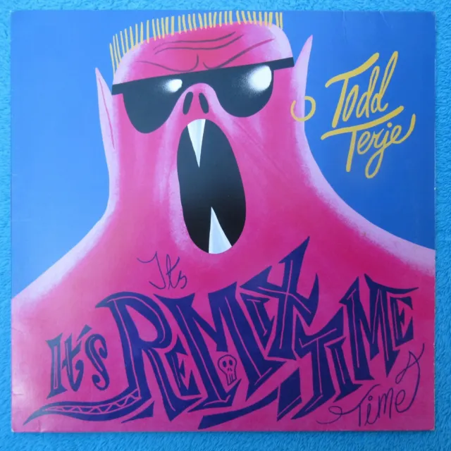 Todd Terje – It's It's Remix Time Time 12" Vinyl 2015 Olsen OLS011 house disco