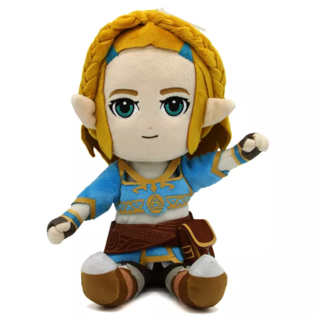 Legend of Zelda Breath of The Wild Link & Zelda Plush Bundle Sen-Ei Little  Buddy