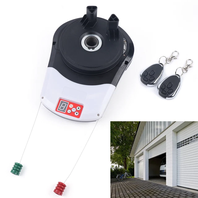 100W AUTOMATIC GARAGE Roll Up Roller Door Opener Motor +Remote Control