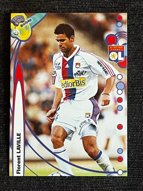 Card Florent Laville Lyon # 75 Ds France Foot Collection 2000