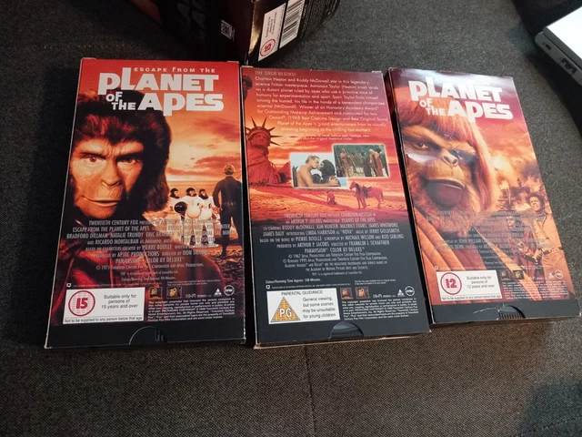 PLANET OF THE Apes (Box Set) (VHS, 1999) £16.15 - PicClick UK