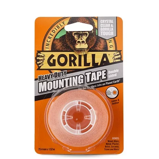 Gorilla Heavy Duty Mounting Tape XL up to 16kg - 3.8m