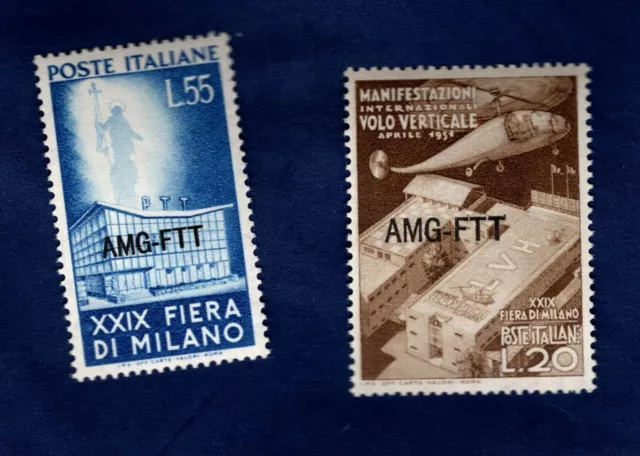 Trieste A 1951 Xxix Fiera Di Milano Mnh**