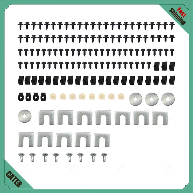 Front End Sheet Metal Hardware Kit Chevy Buick Pontiac Olds Chevelle Nova 162Pcs