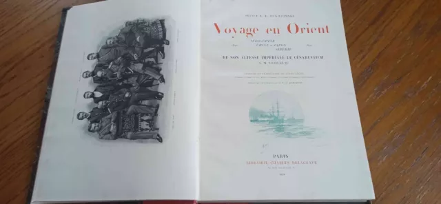 Prince Oukhtomsky / Voyage En Orient / Eo 1898 / Chine Japon Siberie Russie