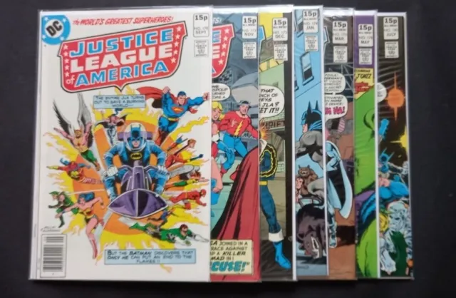 Dc Comics - Justice League Of America - 7 Issues - 1979/80