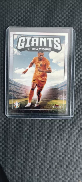 Topps Finest Road To Euro 2024 Cody Gakpo Netgerlands Giants Of Europe